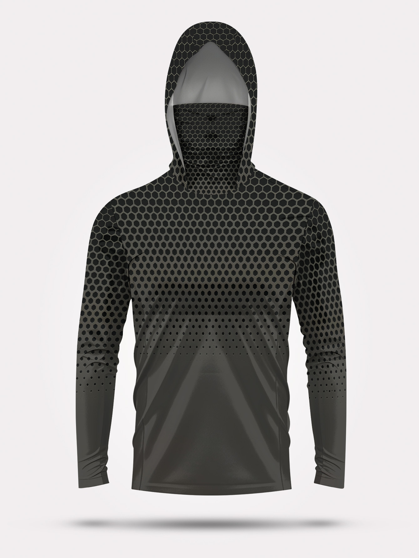 Fishing Shirt Uv Protection - เสื้อตกปลาผู้ชายมีฮู้ด แขนยาว เสื้อผ้าตกปลา เสื้อยืดตกปลา ป้องกันรังสียูวี เสื้อตกปลา