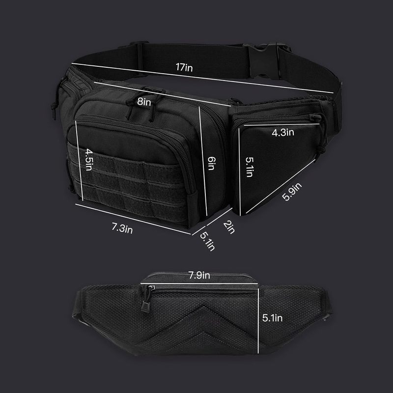 กระเป๋าคาดเอวอเนกประสงค์ 600D  - Fishing Belt บทวิจารณ์และราคา