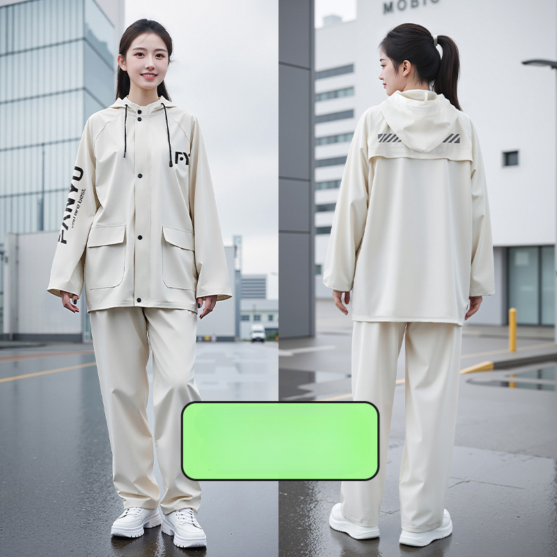 ชุดกันฝนสำหรับผู้ชายและผู้หญิง - Fishing Rain Suit บทวิจารณ์และราคา
