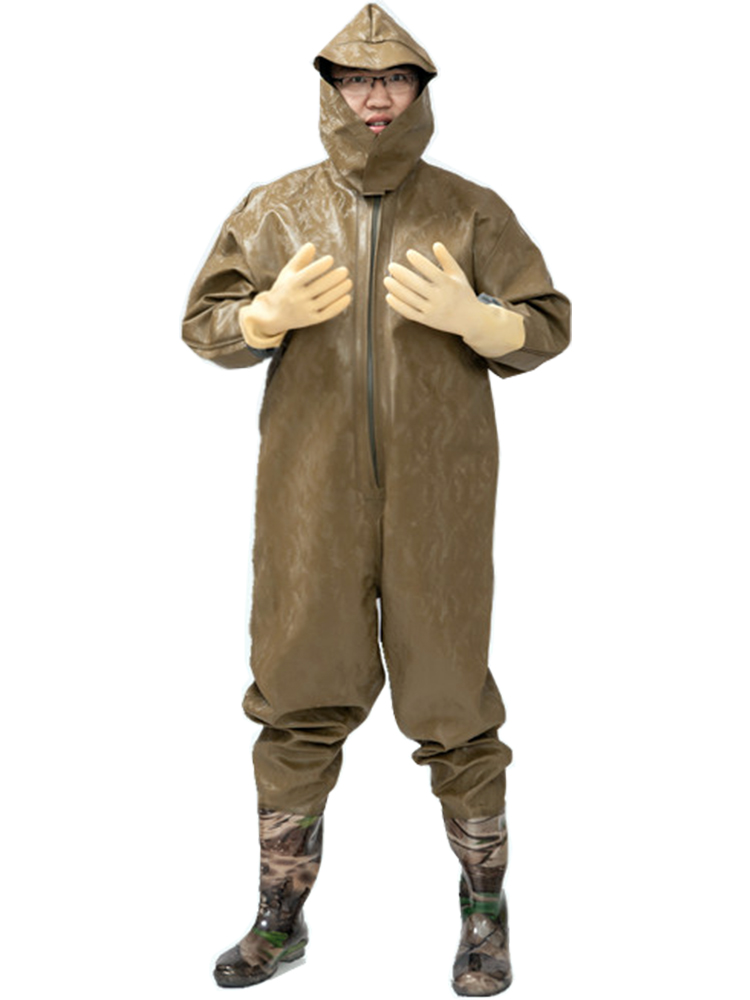 1Mm ผู้ชายผู้หญิง Wader ชุดกัน - Fishing Rain Suit บทวิจารณ์และราคา