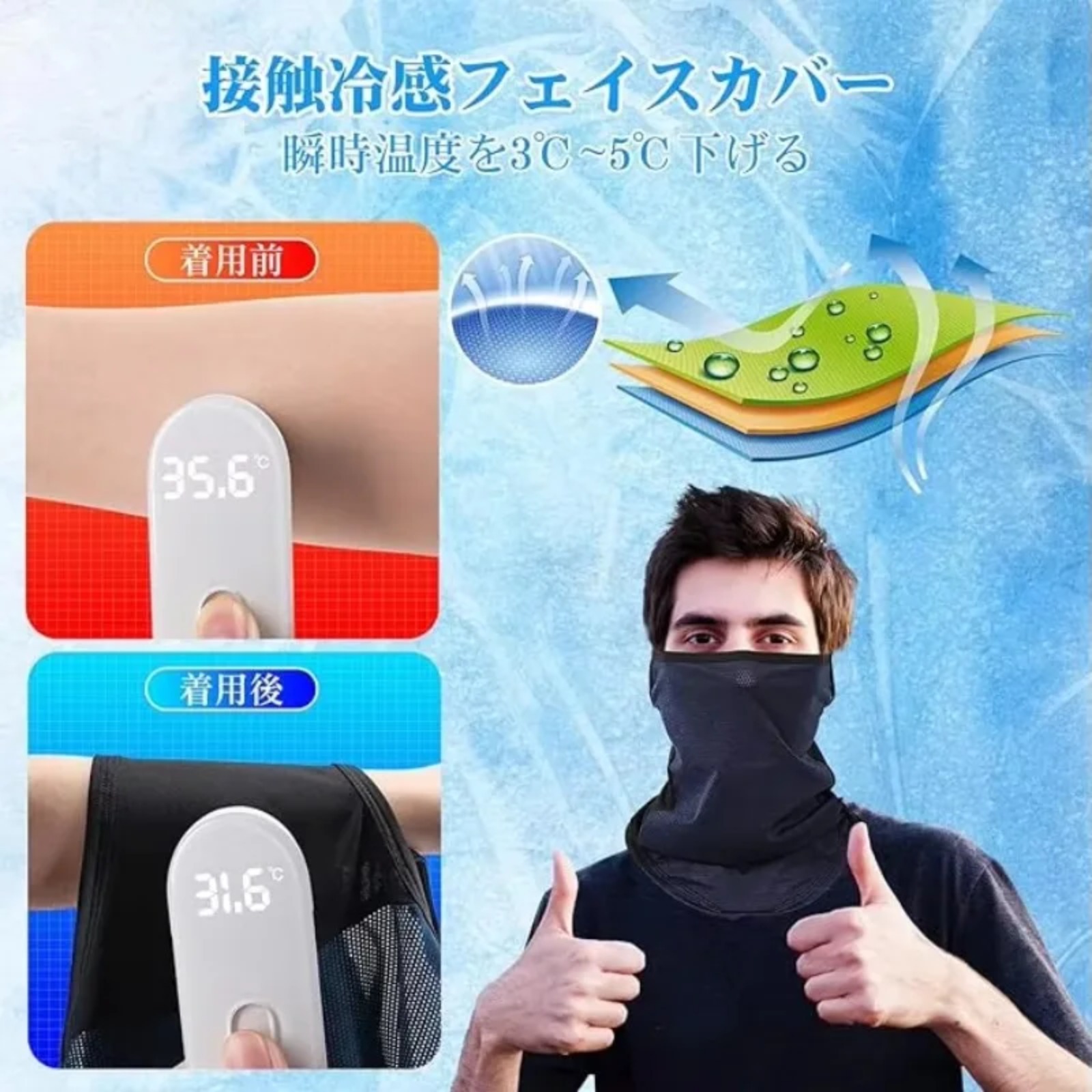 Goture UPF50+ หน้ากากป้องกันรั - Fishing Mask Sun Protection บทวิจารณ์และราคา